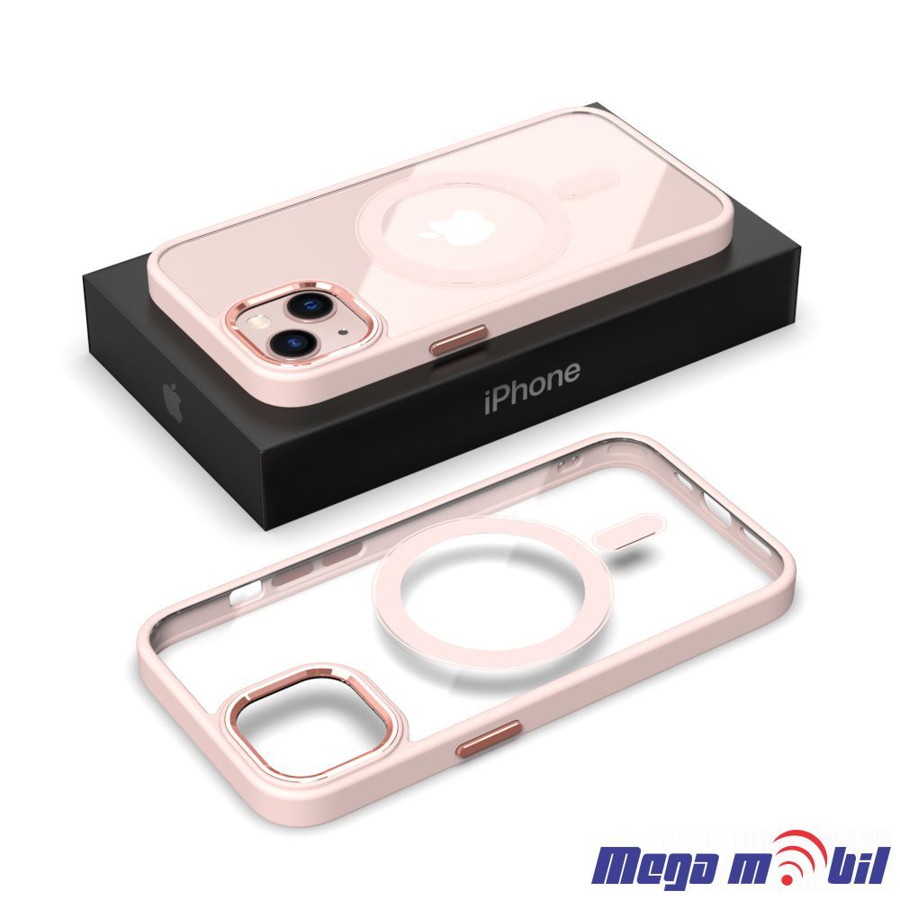Futrola iPhone 12/ 12 Pro Magsafe Acrylic rose
